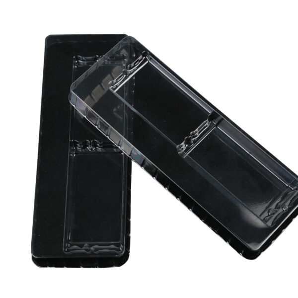 Black PET Thermoformed Tray for Retail Accessory Packaging