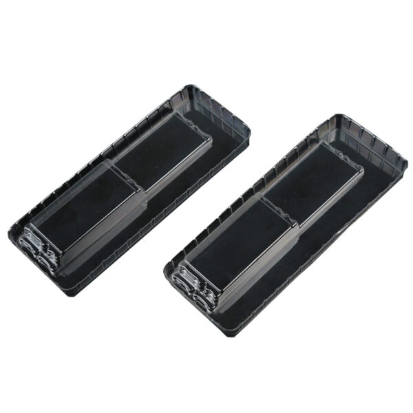 Black PET Thermoformed Tray for Retail Accessory Packaging