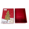 Christmas Sneaker Gift Set Rigid Drawer Box with Metal Pull