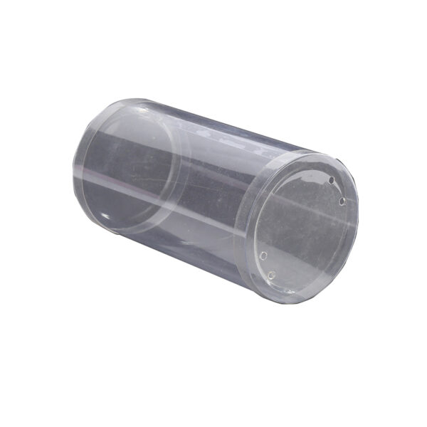 Clear PET Cylinder Tube Packaging for OEM Retail Gift Sets