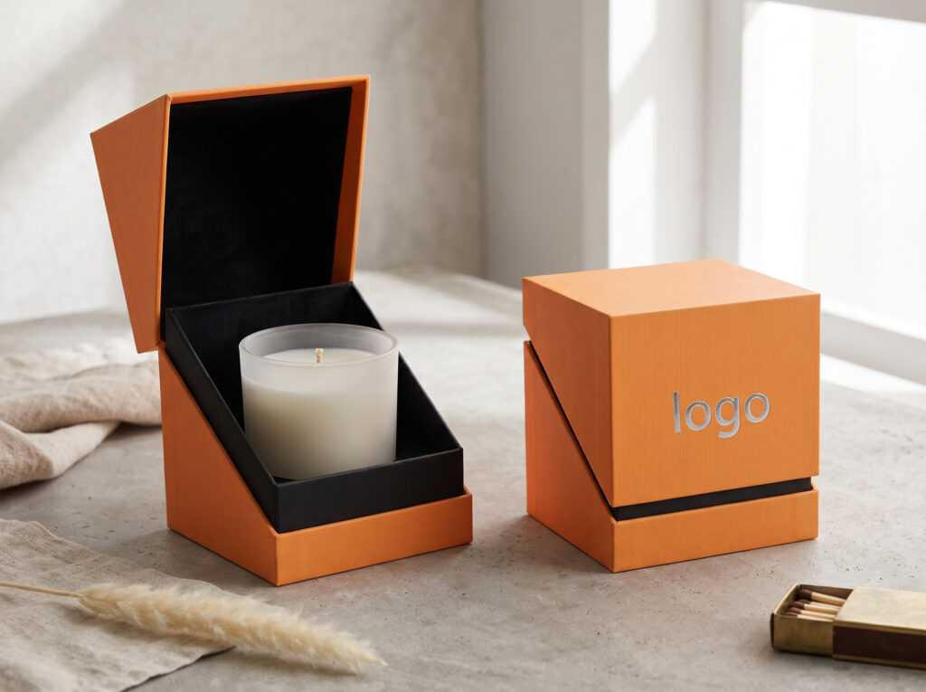 Custom Candle Boxes in Bulk Wholesale Candle Packaging