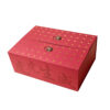 Double-Door Lunar New Year Rigid Gift Box with Ring Pulls