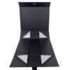 Luxury Black Rigid Gift Box with Grosgrain Ribbon Closure