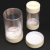 Luxury Clear PET Window Paper Tube for Candy Gift Packs