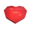 Luxury Heart-Shaped Valentine Paperboard Gift Box Packaging