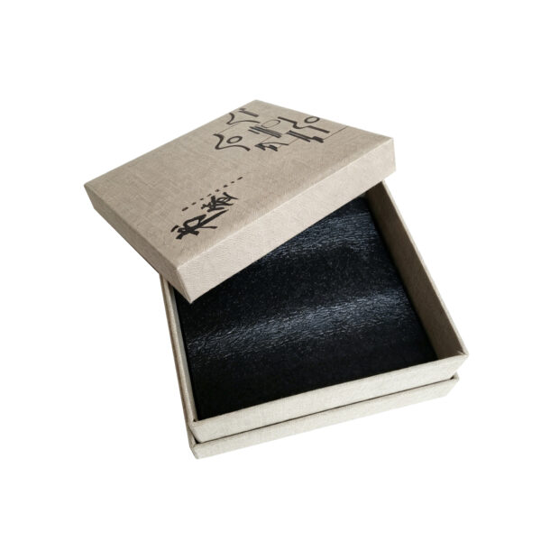 OEM Premium Linen Two-Piece Book Gift Box with Foam Insert