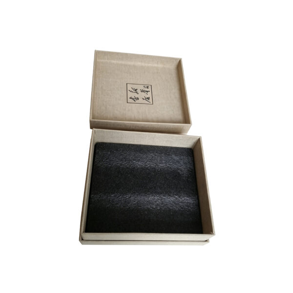 OEM Premium Linen Two-Piece Book Gift Box with Foam Insert