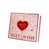 Premium Double-Door Rigid Gift Box with Heart Clasp Lid