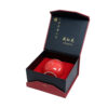 Premium Magnetic Saffron Jar Packaging Box with Red Insert