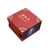 Premium Magnetic Saffron Jar Packaging Box with Red Insert