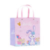 Printed Cartoon Gift Paper Bag with Pink Ribbon Handles