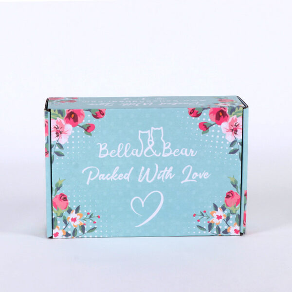 Printed Floral Beauty Gift Mailer Packaging Box Wholesale