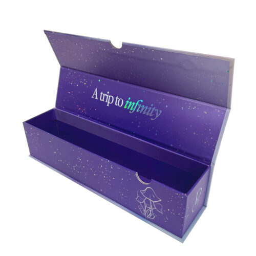 Printed Magnetic Mushroom Wellness Rigid Gift Packaging Box