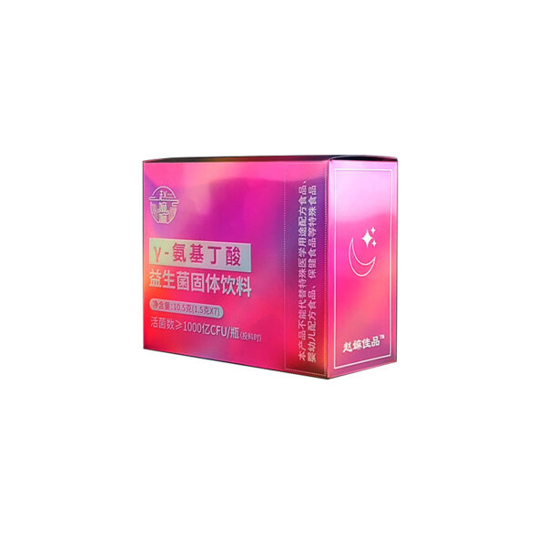 Printed PET Folding Box for Probiotic Drink Stick Packs