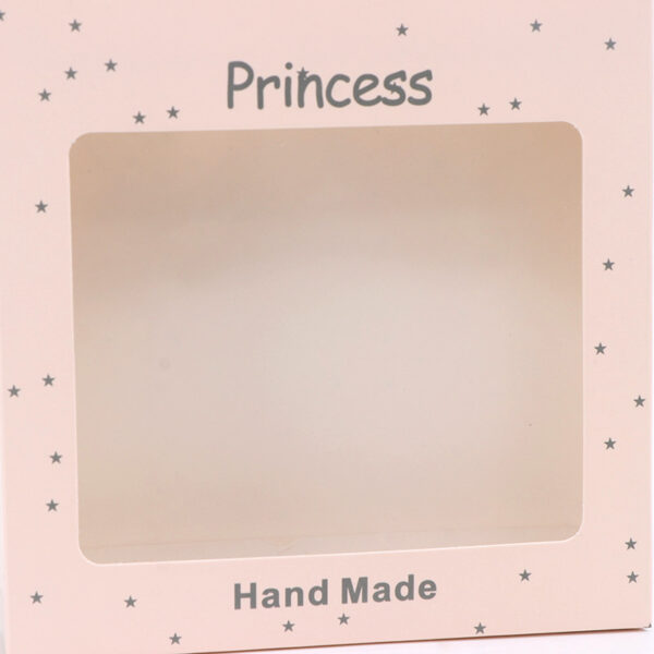 Printed Princess Window Gift Packaging Box for Handmade
