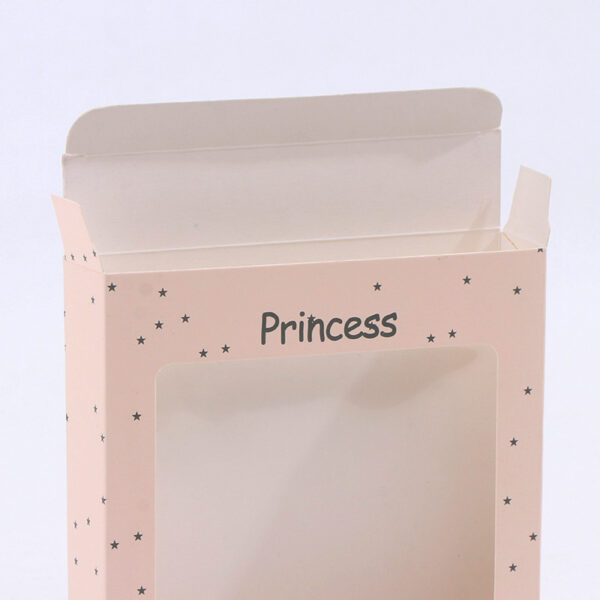 Printed Princess Window Gift Packaging Box for Handmade