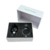 Printed Two-Piece Rigid Crystal Handle Box with Foam Insert