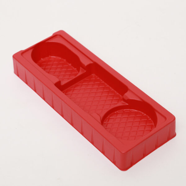 Red Thermoformed PET Insert Tray for Retail Tool Kit Packs