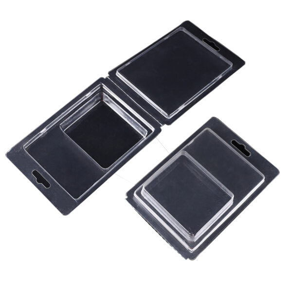 Retail-Ready Clear PET Clamshell Blister Pack with Hang Hole