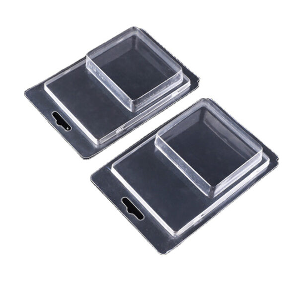 Retail-Ready Clear PET Clamshell Blister Pack with Hang Hole
