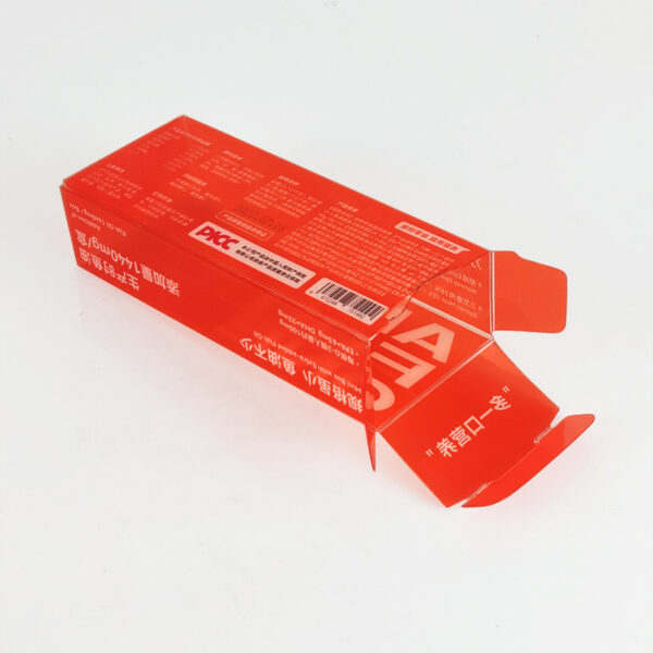 Retail-Ready PET Folding Box for Fish Oil Mini Packs