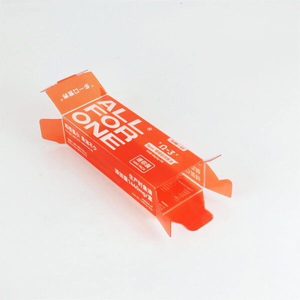 Retail-Ready PET Folding Box for Fish Oil Mini Packs