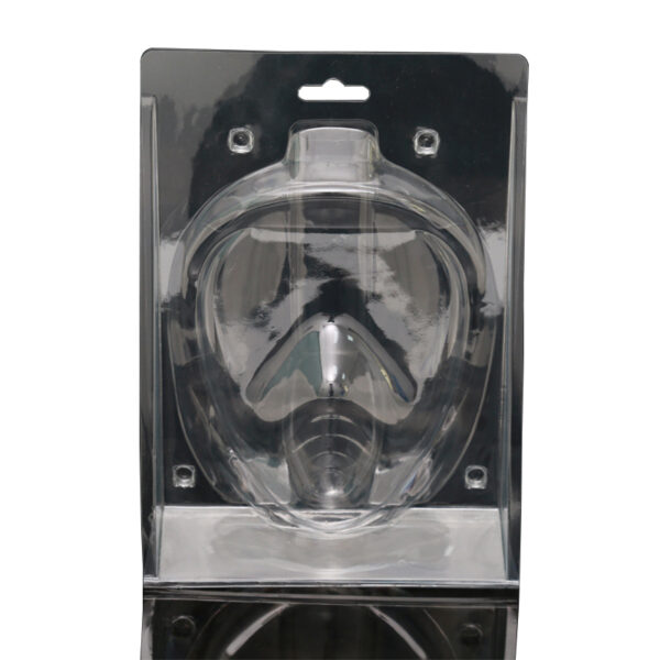Retail-Ready Tri-Fold PET Blister Pack for Snorkel Masks