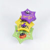 Two-Piece Spider Web Halloween Candy Box with Printed Lid