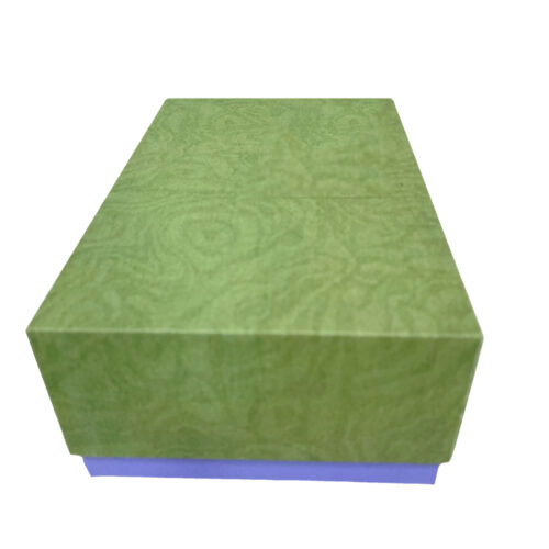 Two-Piece Textured Cosmetic Rigid Gift Packaging Box Set