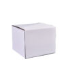 White Corrugated Mailer Packaging Box with Kraft Interior