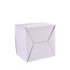 White Corrugated Mailer Packaging Box with Kraft Interior