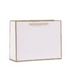 Wholesale White Paper Shopping Bag with Gold Rope Handles4 Wholesale White Paper Shopping Bag with Gold Rope Handles