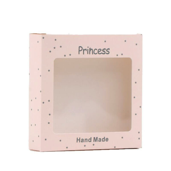 Printed Princess Window Gift Packaging Box for Handmade