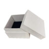 Luxury Textured Jewelry Rigid Gift Box with Foam Insert