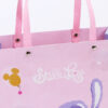 Printed Cartoon Gift Paper Bag with Pink Ribbon Handles