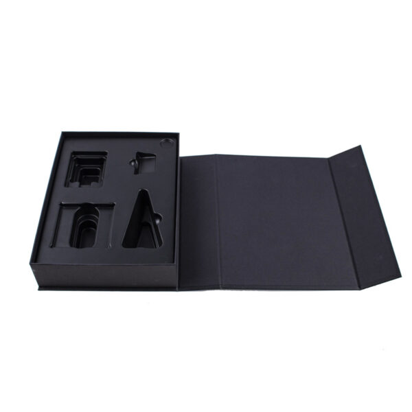 Luxury Rigid Electronics Packaging Box with Molded Insert