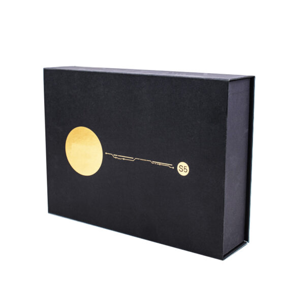 Luxury Rigid Electronics Packaging Box with Molded Insert