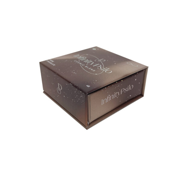 Printed Magnetic Dark Chocolate Rigid Gift Packaging Box