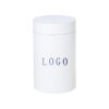 Luxury White Paper Tube Candle Packaging Box with Logo Print