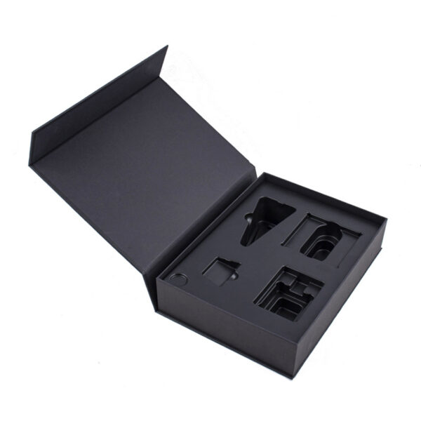 Luxury Rigid Electronics Packaging Box with Molded Insert