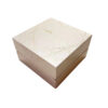 Champagne Two-Piece Jewelry Gift Box with Custom Insert