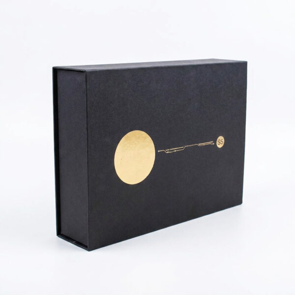 Luxury Rigid Electronics Packaging Box with Molded Insert