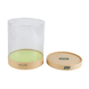 Clear Tea Tree Oil Tube Packaging with Kraft Paper Ends