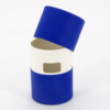 Blue Two-Piece Rigid Paper Tube Box with Side Thumb Window