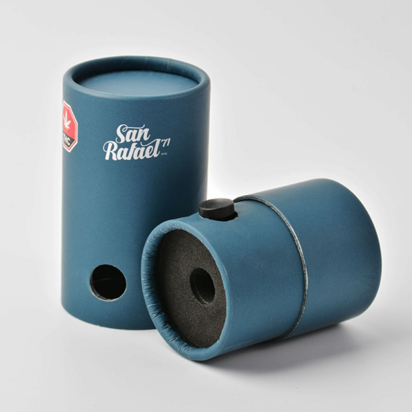 Child-Resistant Cannabis Pre-Roll Tube with Foam Insert