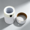 Child-Resistant Cannabis Pre-Roll Tube with Push Button