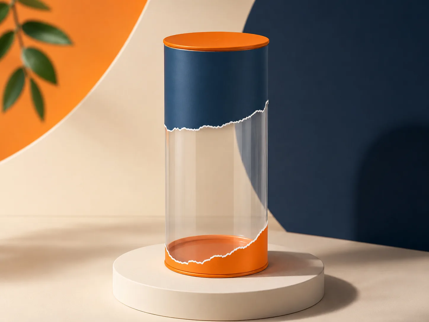 Clear Cylinder Box
