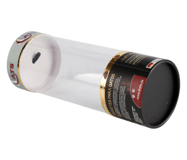 Clear PET Retail Display Tube for Valerian Filled Cat Toys