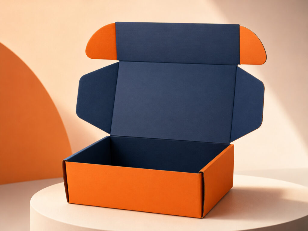 Colored Corrugated Cartons