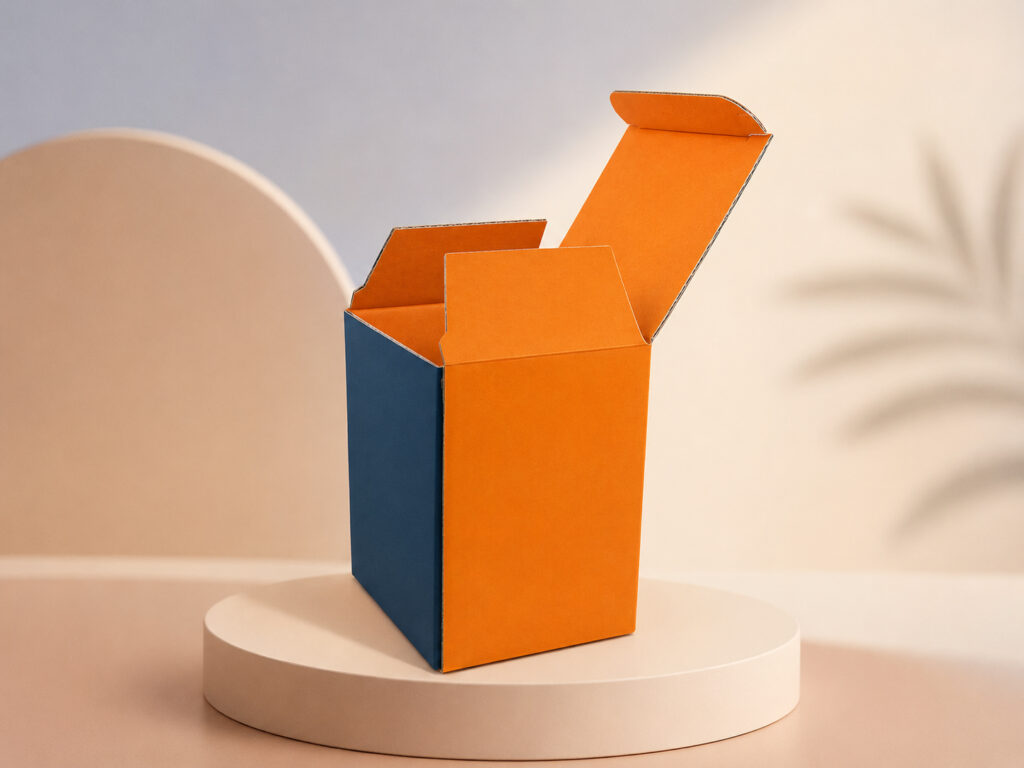 Colored Corrugated Cartons